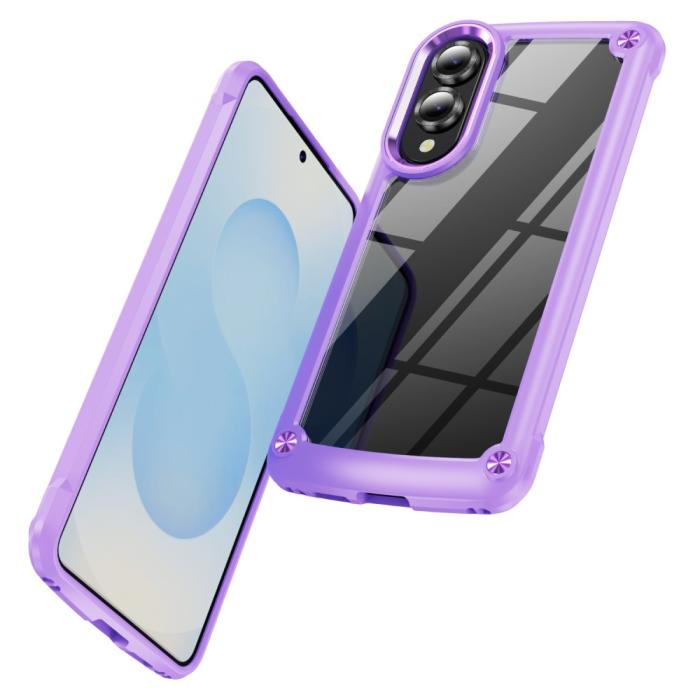 Bild 2, Samsung Galaxy S25 Edge Skal Xtreme Shockproof Hybrid Lila