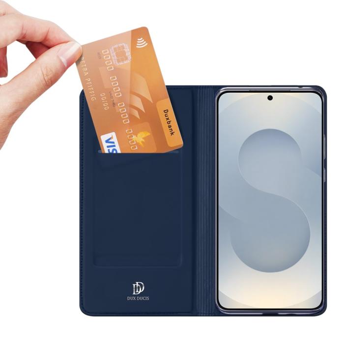 Bild 2, DUX DUCIS Samsung Galaxy S25 Edge Fodral Skin Pro Blå