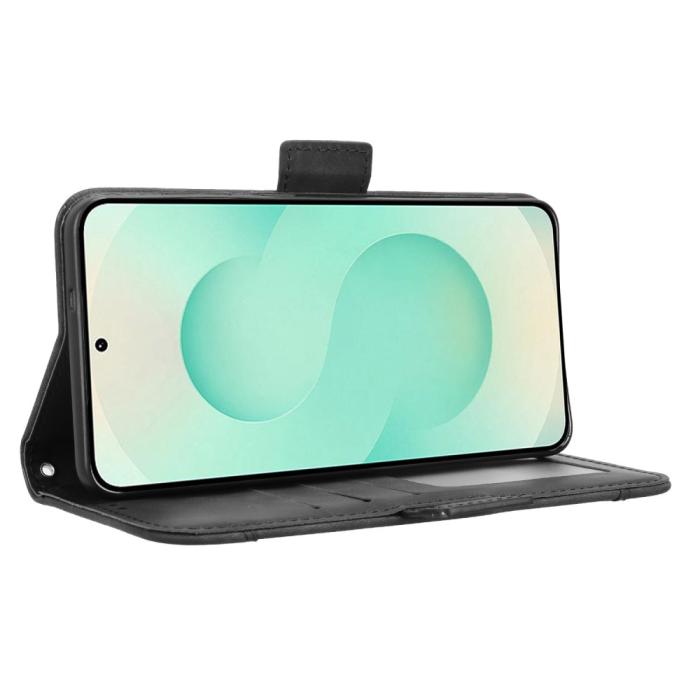 Bild 4, Samsung Galaxy S25 Edge Fodral Med Avtagbart Kortfodral Svart