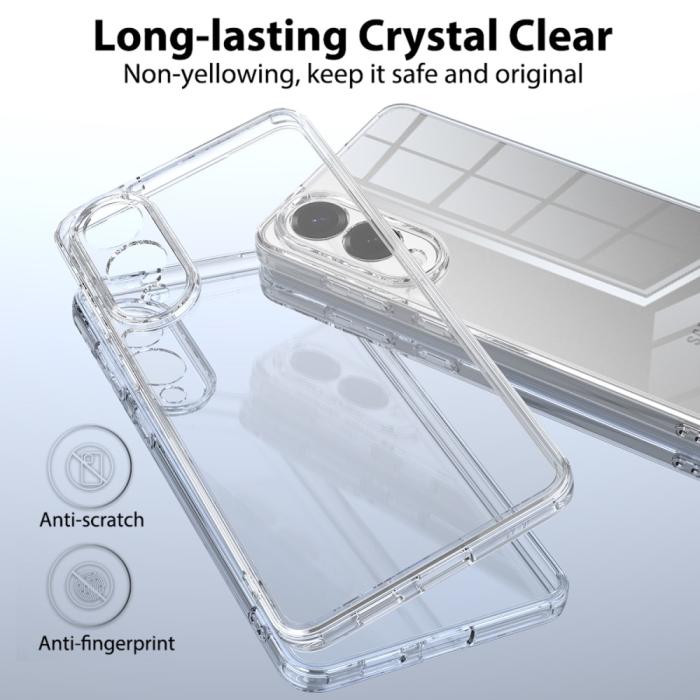 Bild 3, Samsung Galaxy S25 Edge Skal TPU / Akryl Transparent