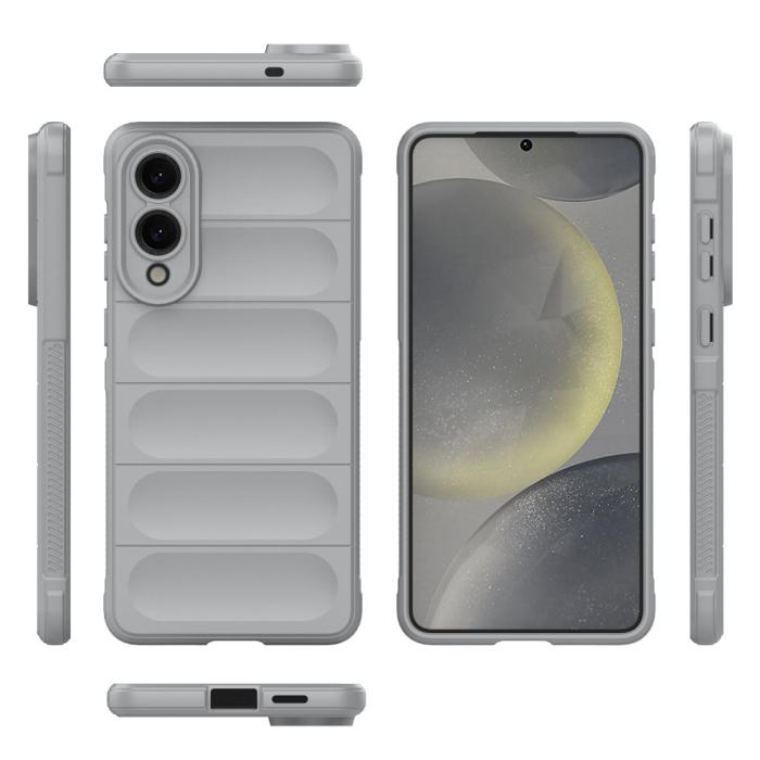 Bild 2, Samsung Galaxy S25 Edge Skal Magic Shield Ljus Grå