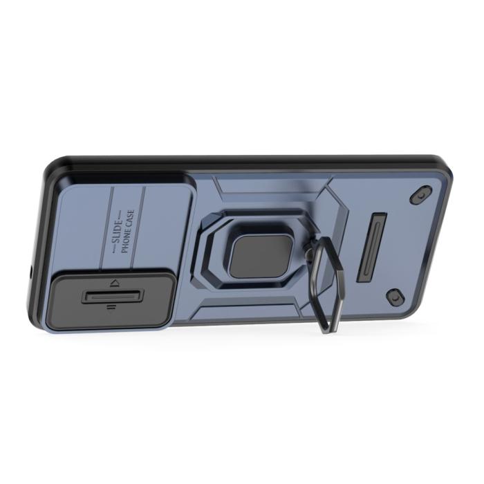 Bild 2, Samsung Galaxy S25 Edge Skal CamShield Ring Hybrid Blå