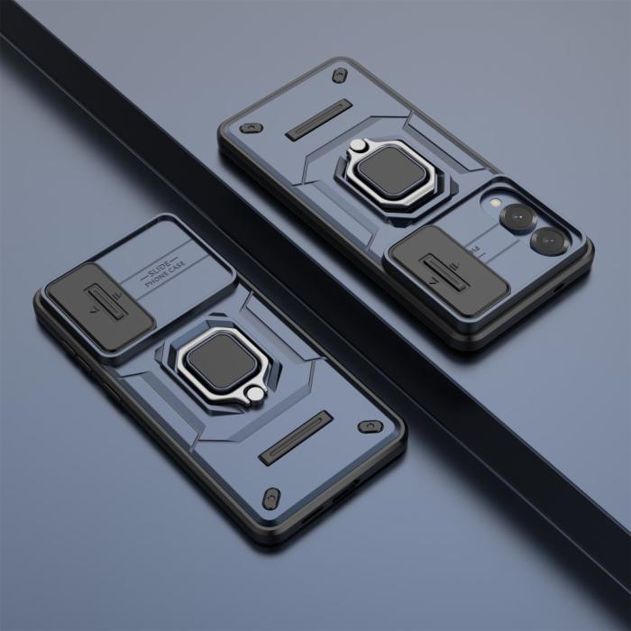 Bild 6, Samsung Galaxy S25 Edge Skal CamShield Ring Hybrid Blå