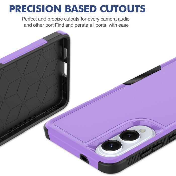 Bild 5, Samsung Galaxy S25 Edge Skal Extreme Shockproof Hybrid Lila
