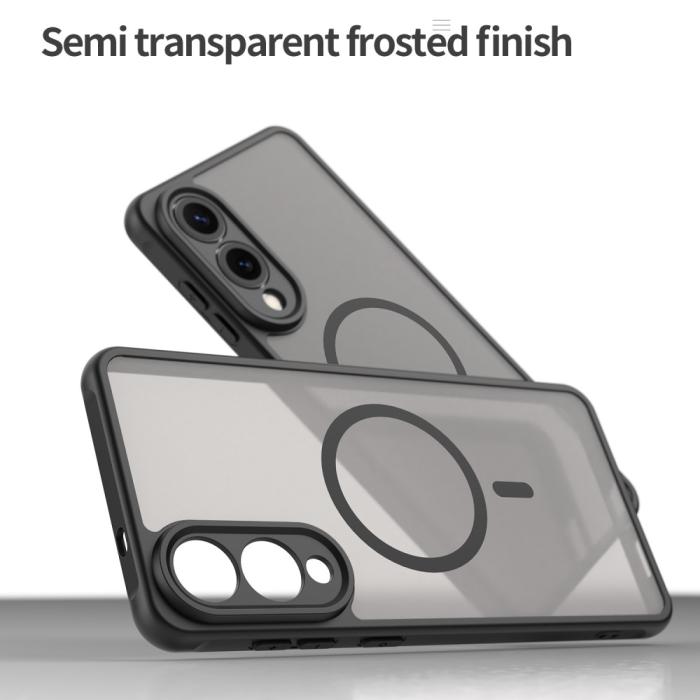 Bild 4, Samsung Galaxy S25 Edge Skal MagSafe Hybrid Svart