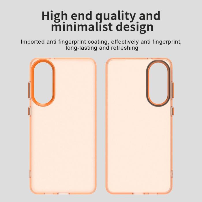 Bild 3, Samsung Galaxy S25 Edge Skal Slim Matt Orange