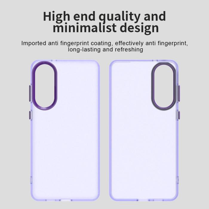 Bild 3, Samsung Galaxy S25 Edge Skal Slim Matt Lila