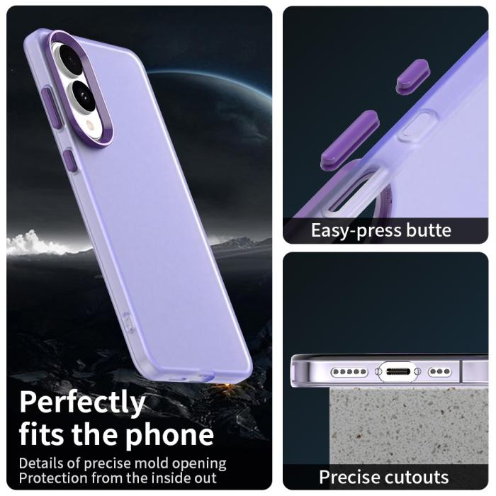 Bild 5, Samsung Galaxy S25 Edge Skal Slim Matt Lila