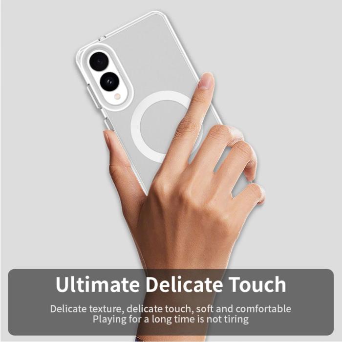 Bild 6, Samsung Galaxy S25 Edge Skal MagSafe Slim Matt Vit
