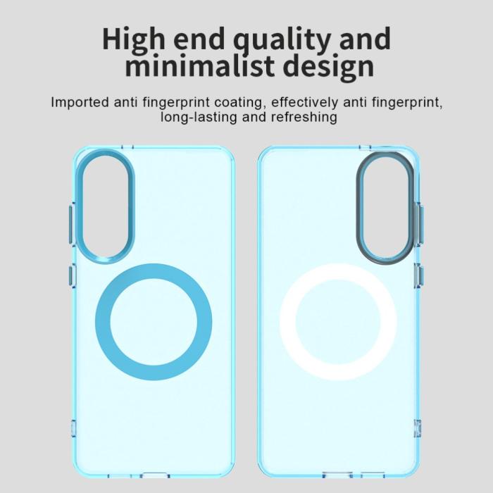 Bild 3, Samsung Galaxy S25 Edge Skal MagSafe Slim Matt Blå