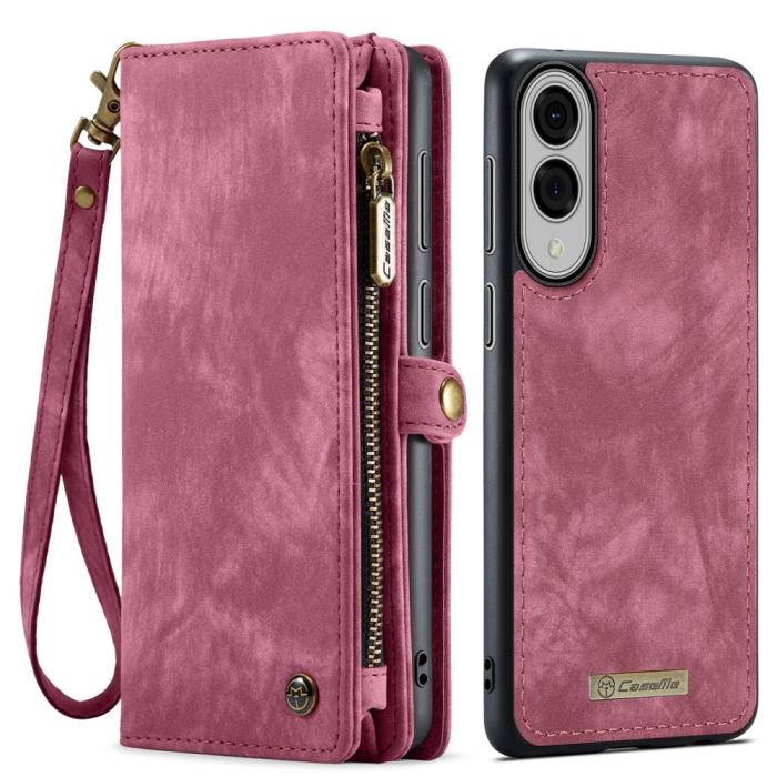 Bild 2, CASEME Samsung Galaxy S25 Edge Fodral Multifuntionell Röd