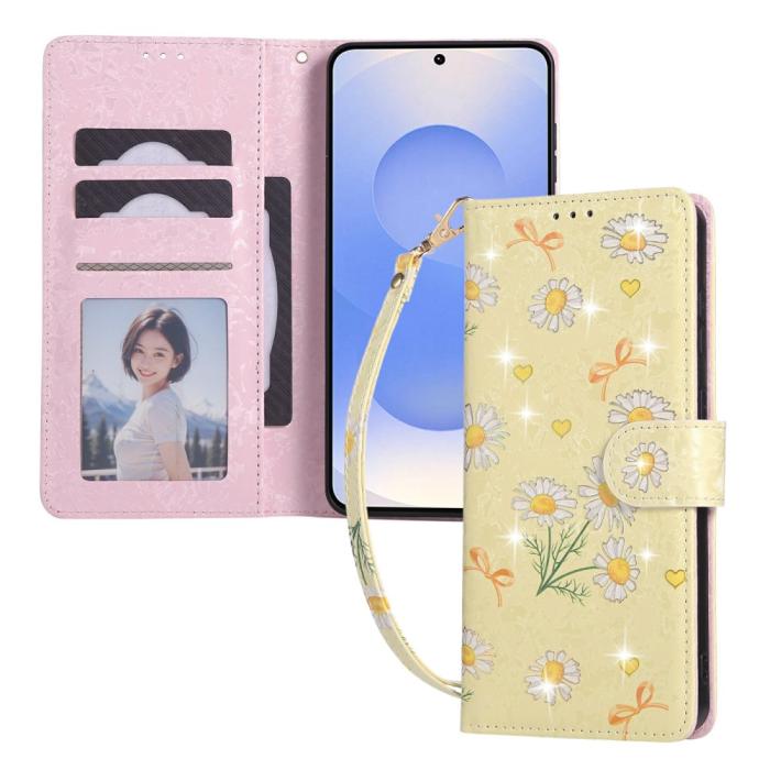Bild 5, Samsung Galaxy S25 Edge Fodral RFID Yellow Daisy