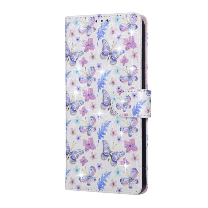 Bild 6, Samsung Galaxy S25 Edge Fodral RFID Fjärilar / Blommor