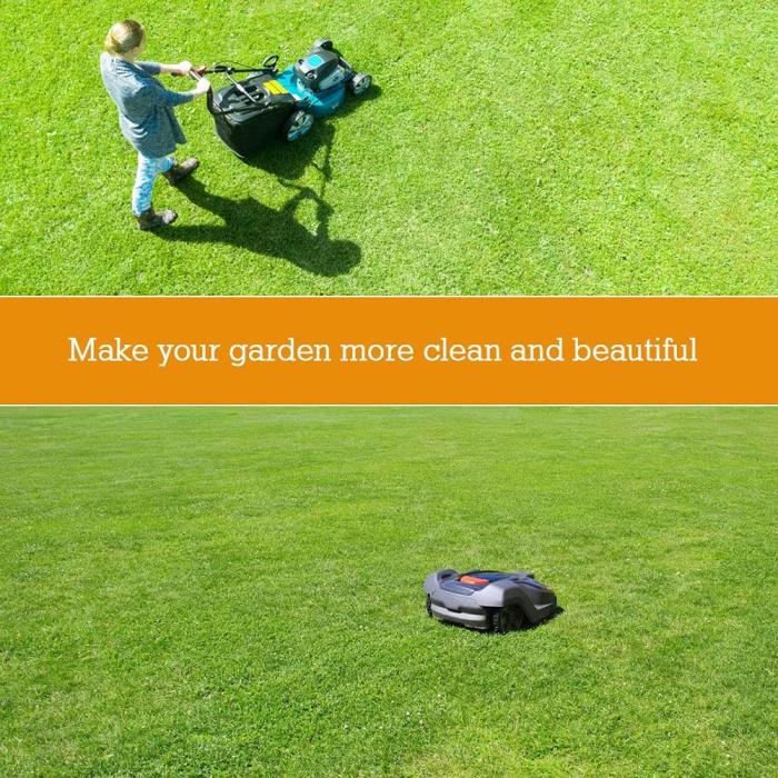 Bild 4, 9-PACK Ersättningsblad För Husqvarna Robotgräsklippare Guld