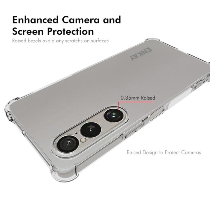Bild 3, ENKAY Sony Xperia 1 VII Skal TPU Shockproof Transparent
