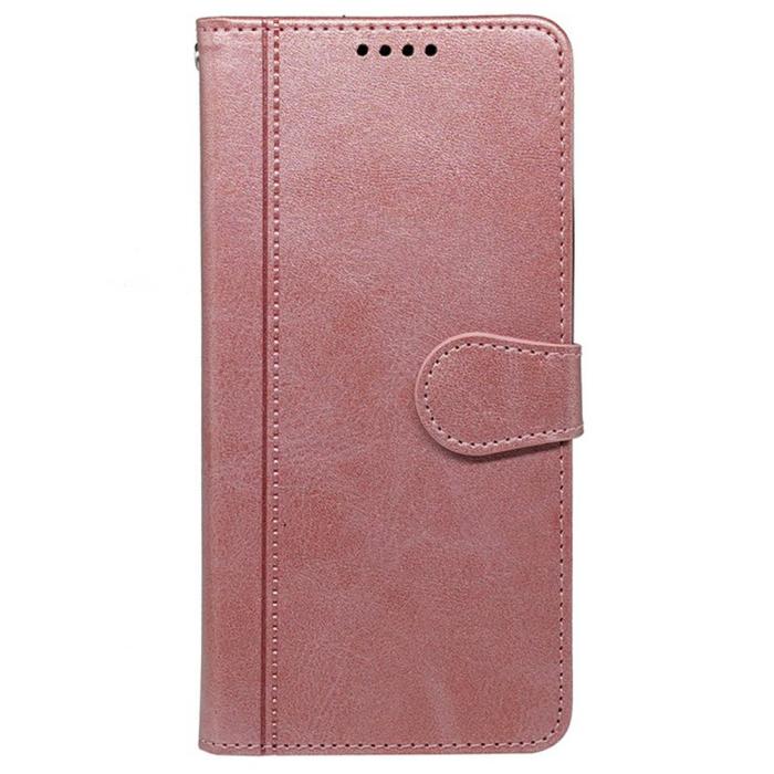 Bild 4, Motorola Edge 60 / 60 Fusion Fodral Läder Roséguld