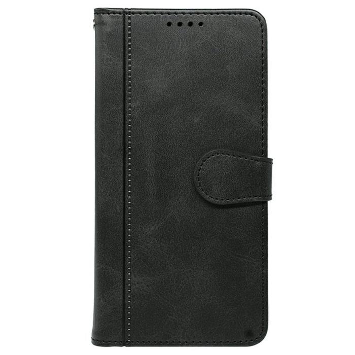 Bild 4, Motorola Edge 60 / 60 Fusion Fodral Läder Svart