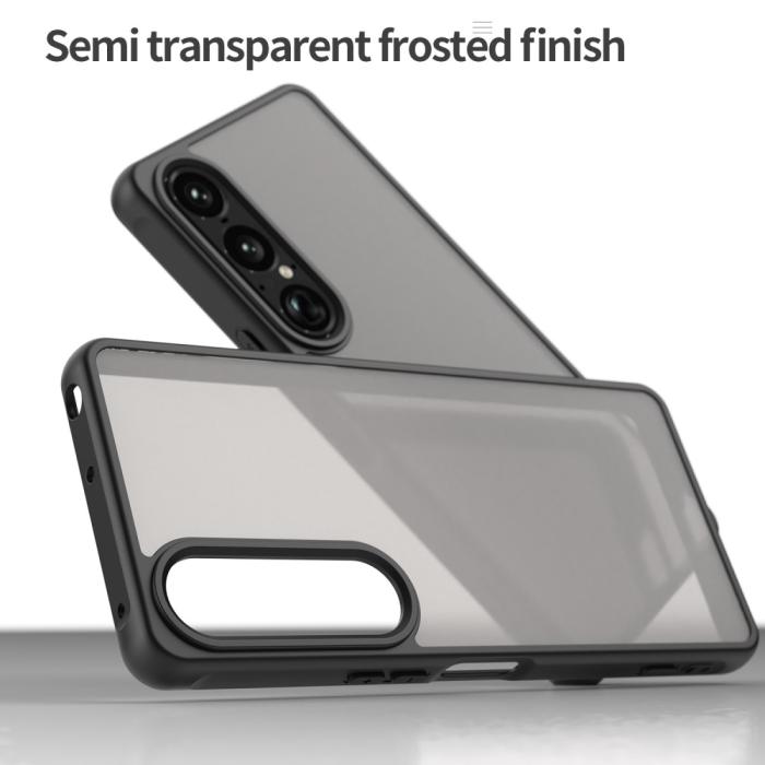 Bild 4, Sony Xperia 1 VII Skal Hybrid Frosted Svart