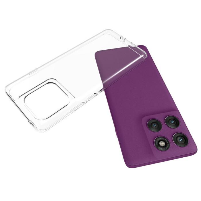 Bild 2, Motorola Edge 60 Pro Skal TPU Transparent