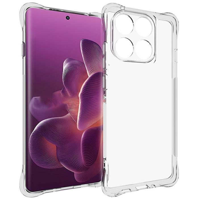 Bild 1, Motorola Edge 60 Pro Skal TPU Shockproof Transparent
