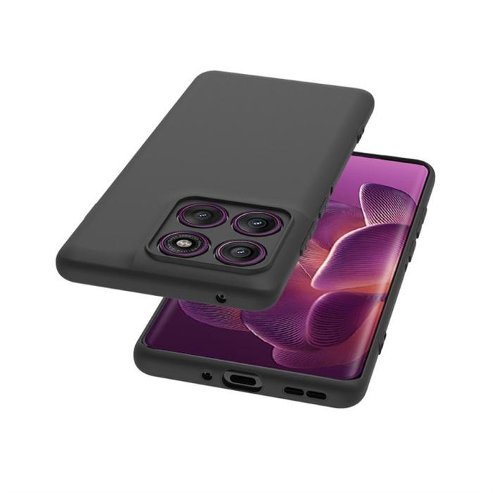 Bild 4, Motorola Edge 60 Pro Skal TPU Slim Matt Svart