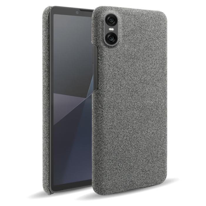 Bild 1, Sony Xperia 10 VII Skal Tygbelagt Grå