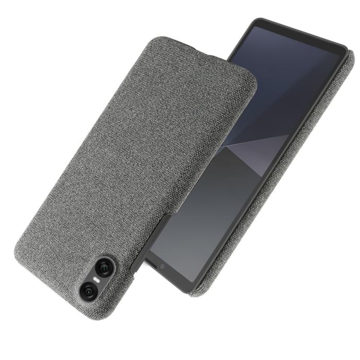 Bild 2, Sony Xperia 10 VII Skal Tygbelagt Grå