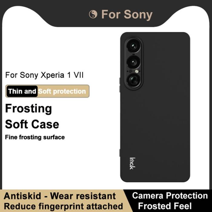Bild 3, IMAK Sony Xperia 1 VII Skal TPU Soft Svart