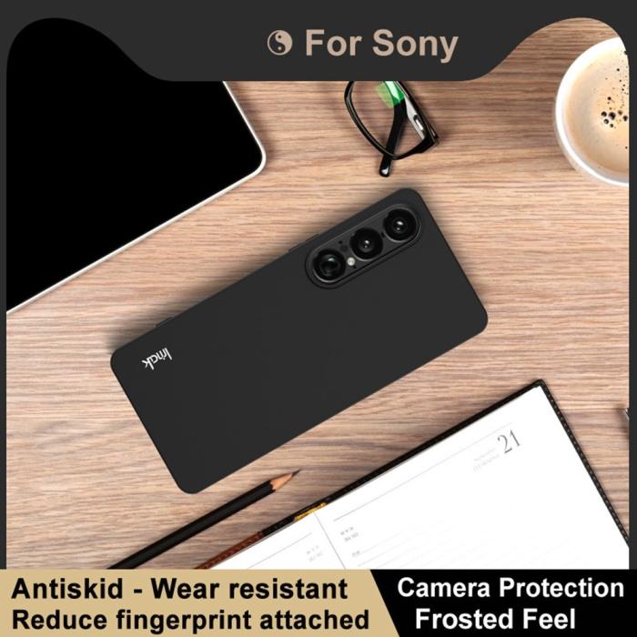 Bild 4, IMAK Sony Xperia 1 VII Skal TPU Soft Svart