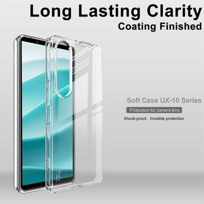 Bild 3, IMAK Sony Xperia 1 VII Skal TPU Soft Transparent