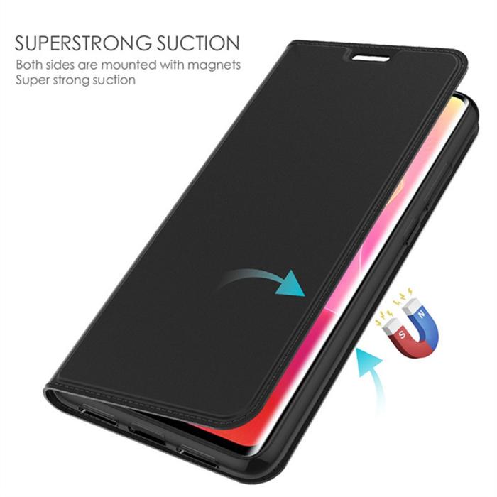 Bild 3, Sony Xperia 1 VII Fodral Flip Läder Svart