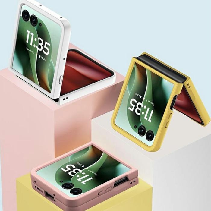 Bild 2, Motorola Razr 60 Ultra Skal Skin Touch Orange