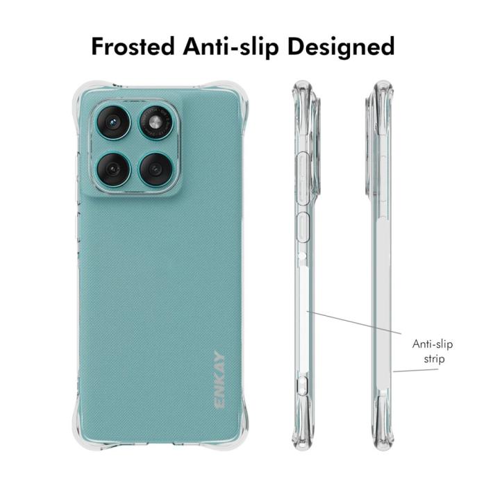 Bild 4, ENKAY Motorola Edge 60 / 60 Fusion Skal TPU Shockproof