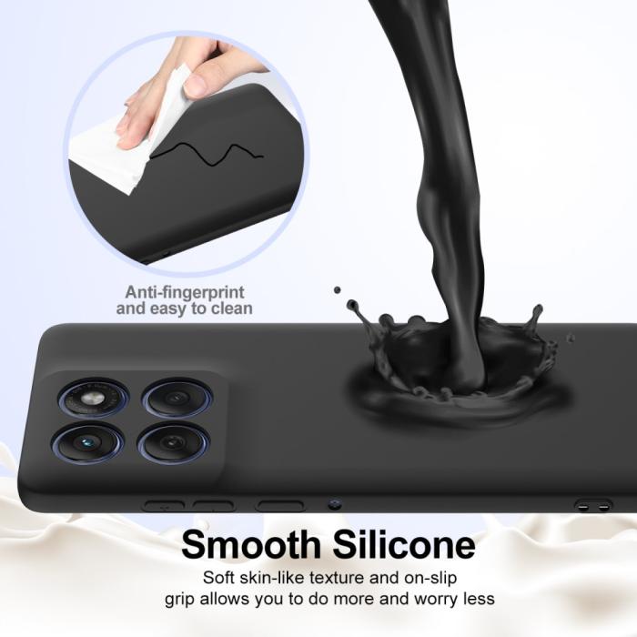 Bild 5, Motorola Edge 60 / 60 Fusion Skal MagSafe Liquid Silikon Svart