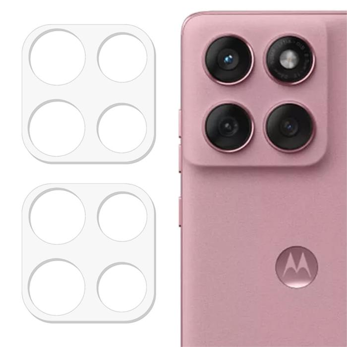 Bild 1, Motorola Edge 60 / 60 Fusion 2-PACK Linsskydd Transparent