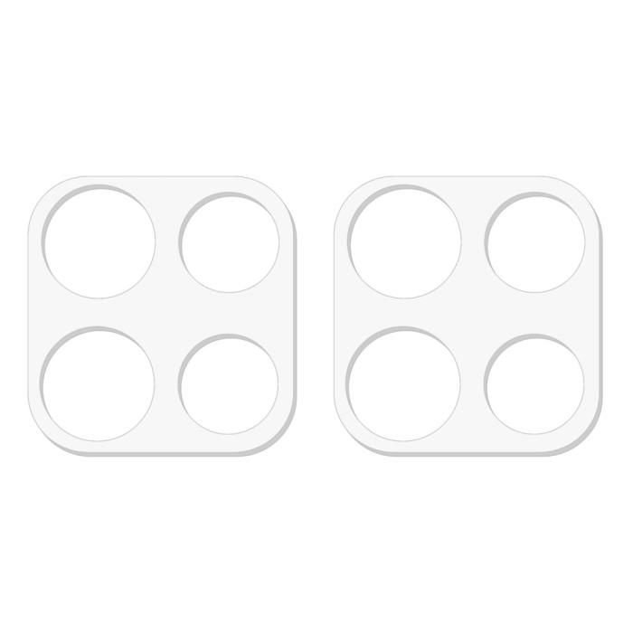 Bild 2, Motorola Edge 60 / 60 Fusion 2-PACK Linsskydd Transparent