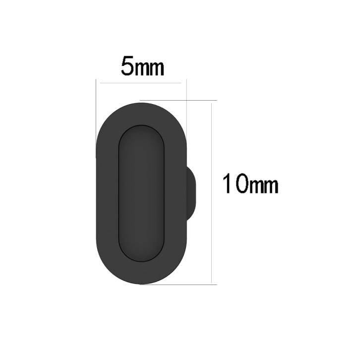 Bild 5, Garmin Forerunner 265/265S/965 Dammplugg Silikon Svart