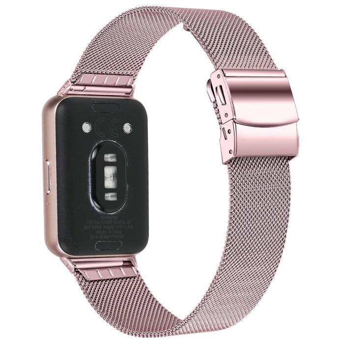 Bild 1, Samsung Galaxy Watch Fit 3 Klockarmband Milanese Rosa