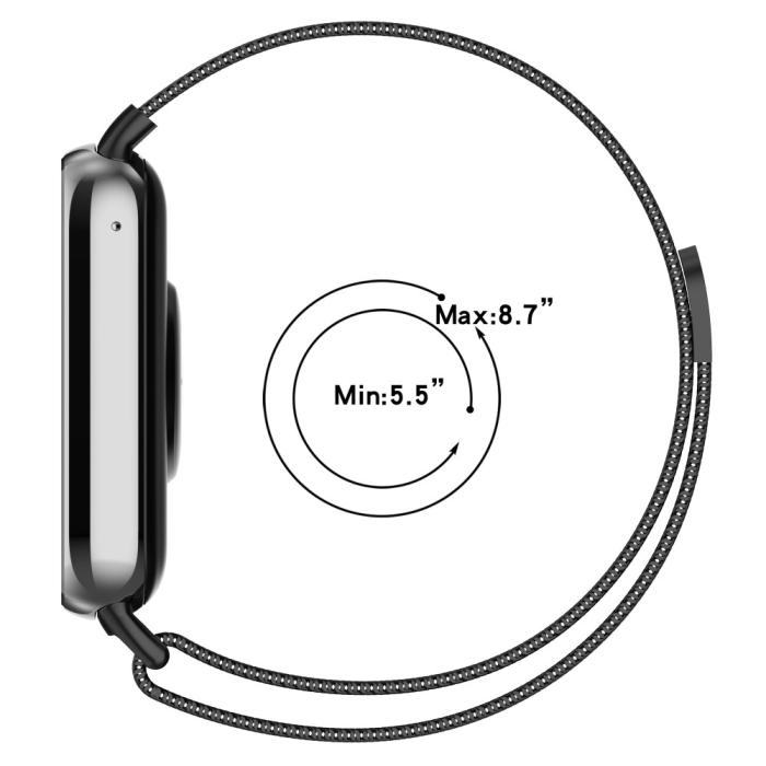 Bild 6, Xiaomi Smart Band 9 Pro/8 Pro/Redmi Watch 5/4 Armband Milanese