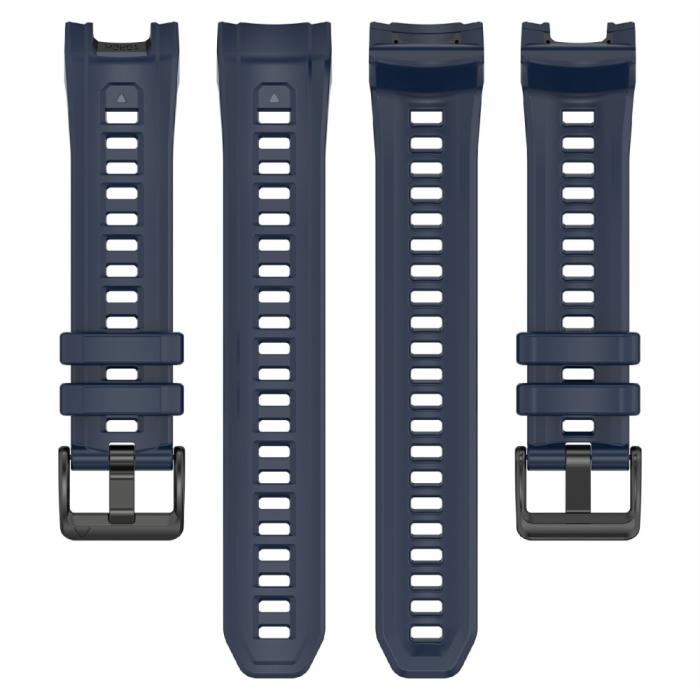 Bild 4, Garmin Instinct 3 45 mm Klockarmband Silikon Mörk Blå