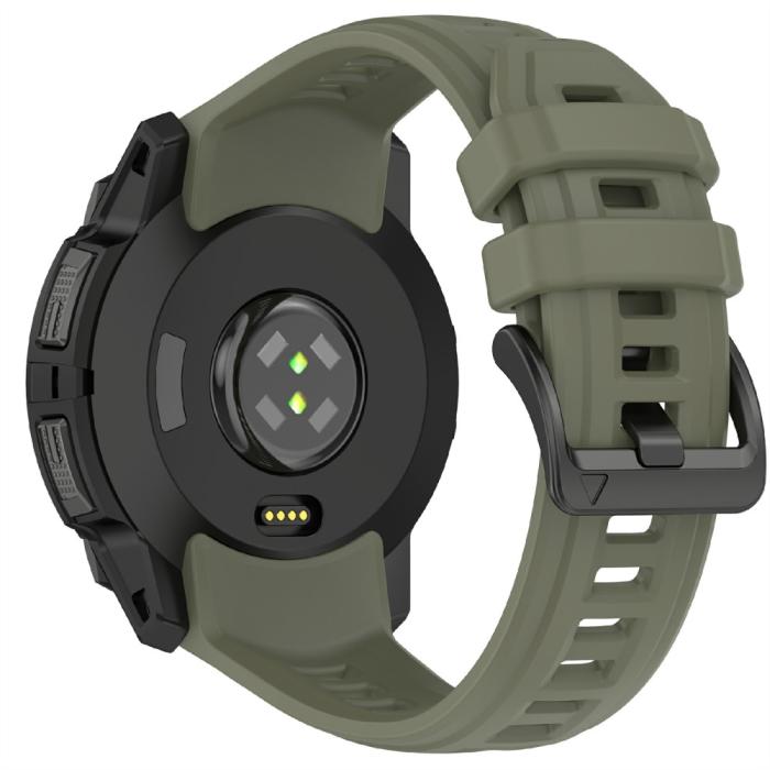 Bild 1, Garmin Instinct 3 50 mm Klockarmband Silikon Militär Grön