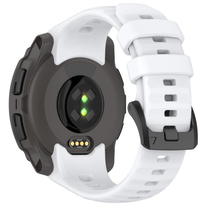 Bild 1, Garmin Instinct E 40 mm Klockarmband Silikon Vit