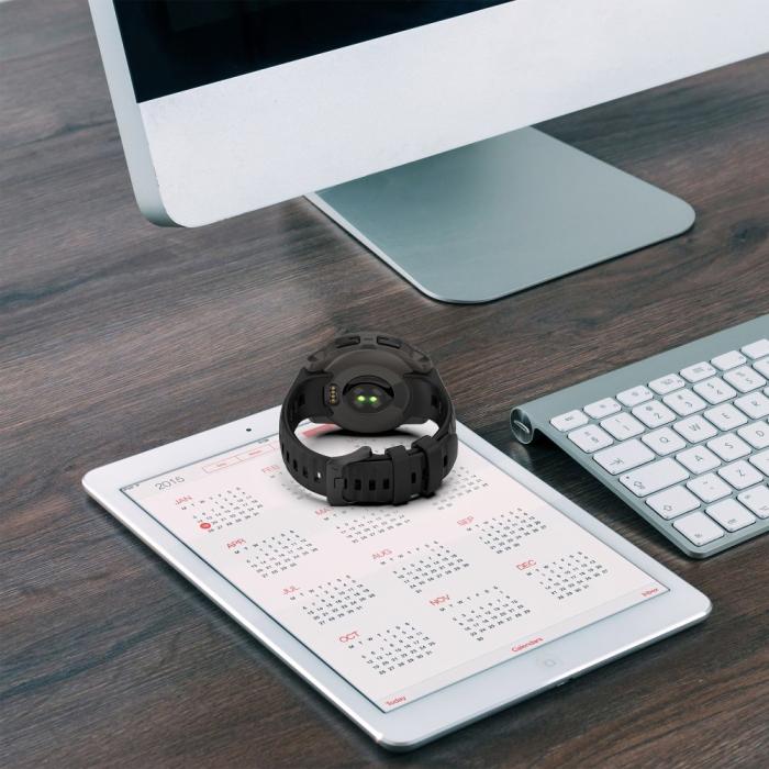 Bild 6, Garmin Instinct E 40 mm Klockarmband Silikon Vit