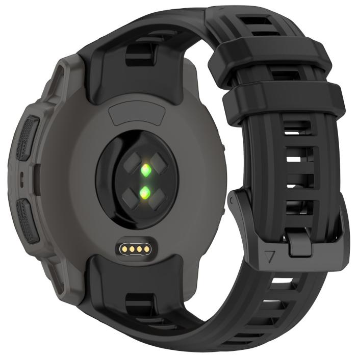 Bild 1, Garmin Instinct E 45 mm Klockarmband Silikon Svart