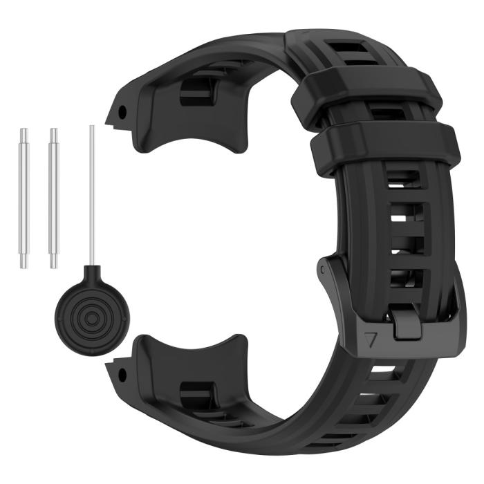Bild 2, Garmin Instinct E 45 mm Klockarmband Silikon Svart