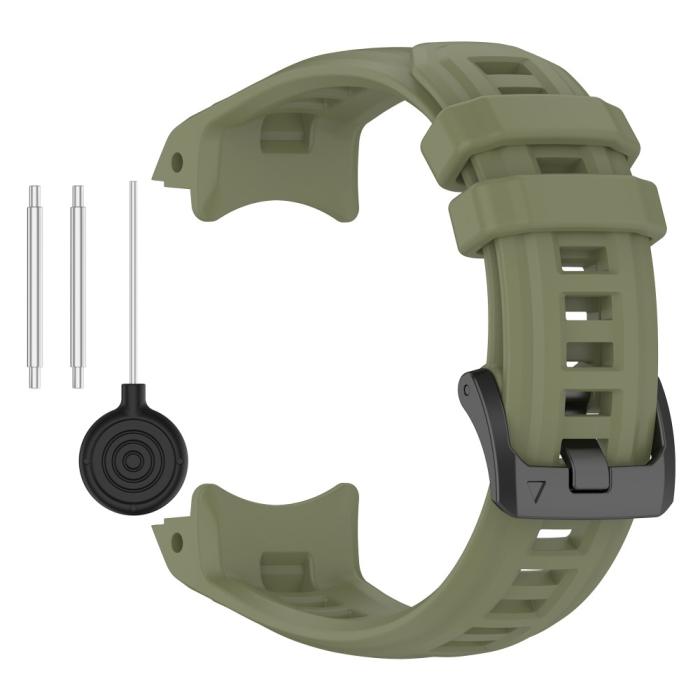 Bild 2, Garmin Instinct E 45 mm Klockarmband Silikon Grön