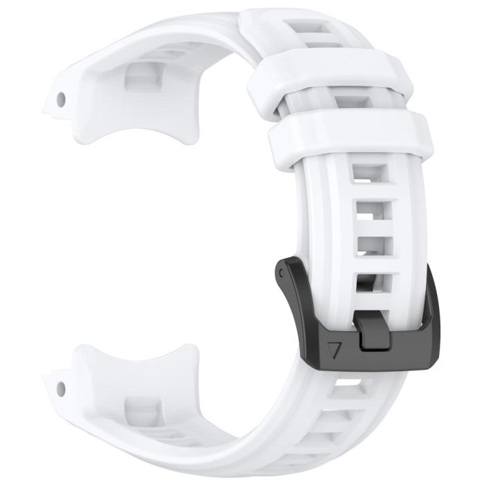Bild 3, Garmin Instinct E 45 mm Klockarmband Silikon Vit
