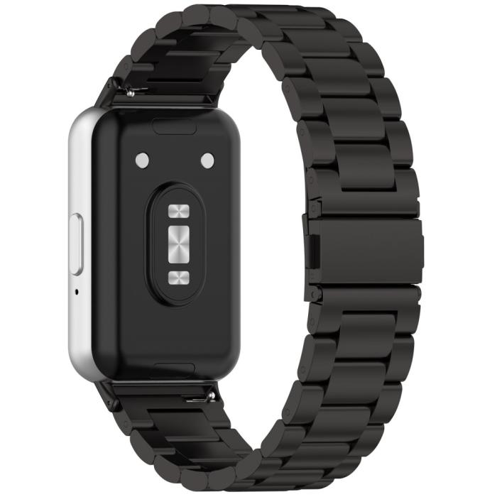 Bild 1, Samsung Galaxy Watch Fit 3 Klockarmband Rostfritt Stål Svart