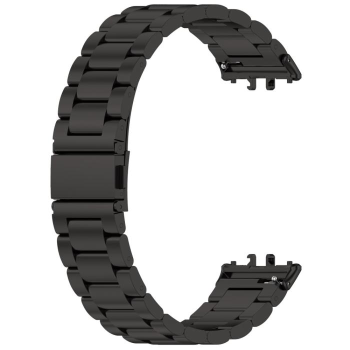 Bild 2, Samsung Galaxy Watch Fit 3 Klockarmband Rostfritt Stål Svart