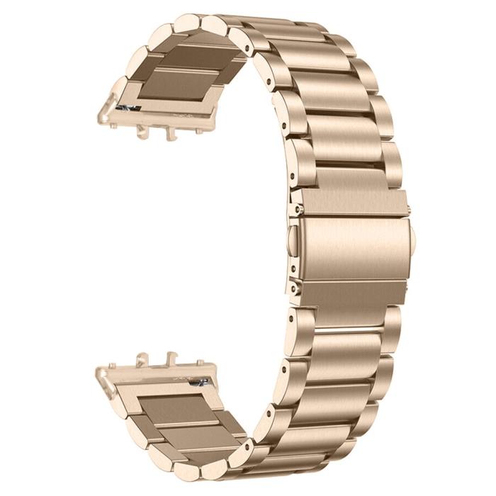 Bild 2, Samsung Galaxy Watch Fit 3 Armband Rostfritt Stål Guld